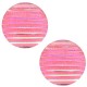 Basic cabochon 20mm stripe Pink holographic